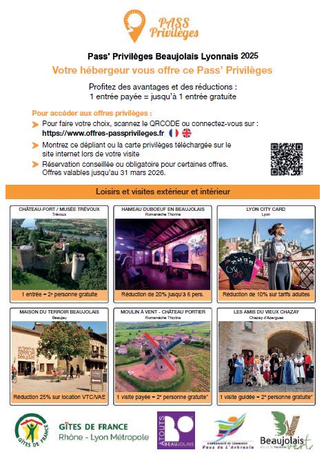 Flyer Pass Privilège 2025