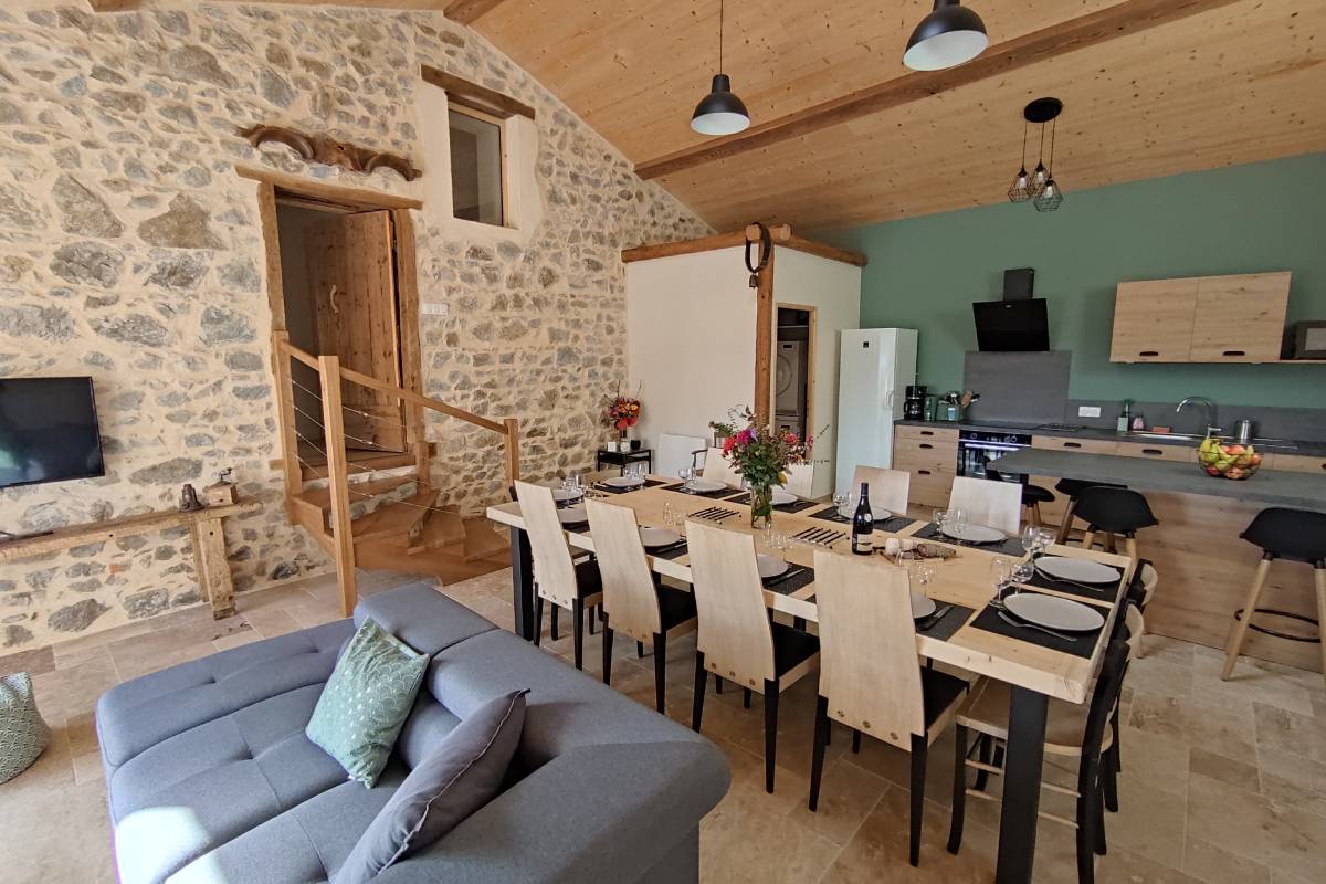 Intérieur Gite la ferme du creux