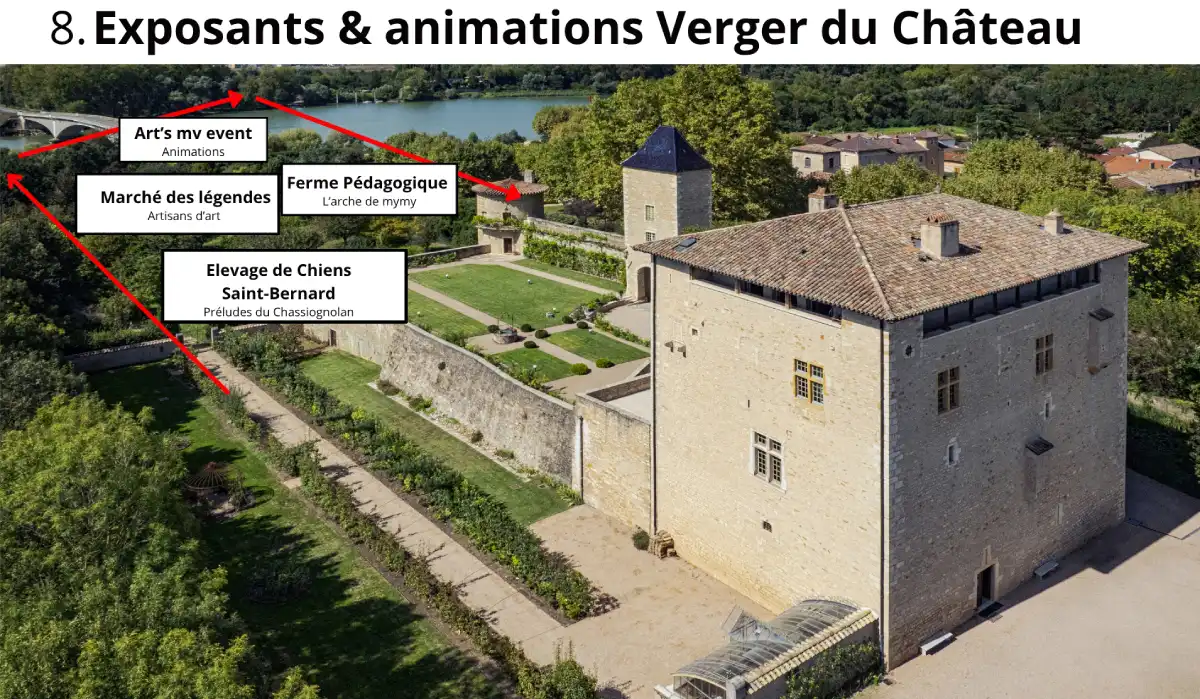 Exposants et animations verger